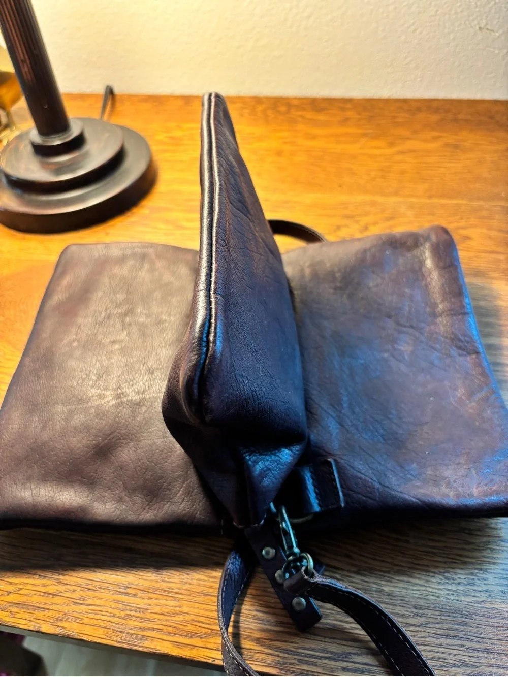 Frye Destroyed Jenna Studded Crossbody Bag